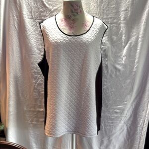 Allison Daley Black & White Shirt Made In Myanmar